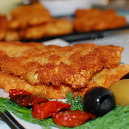 Рецепт шницеля из куриных грудок