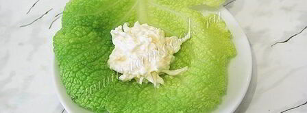 шницель из савойской капусты с сырной начинкой. Шаг 9