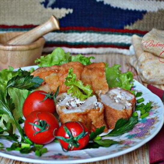 Рецепт шницеля из свинины по-карагеоргиевски