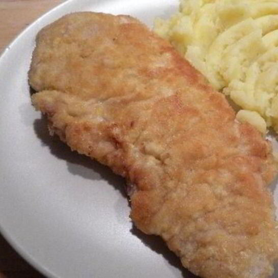 Рецепт шницеля из свинины в мультиварке