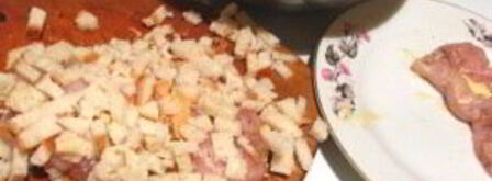 шницель по-министерски с маслом. Шаг 6