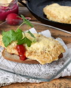 Шницель с сыром