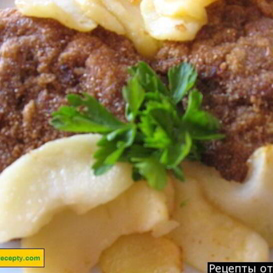 Рецепт свиного шницеля из свинины