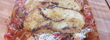 свиные шницели, запеченные в остром цыганском соусе. Шаг 5