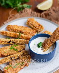 Вегетарианский грибной шницель