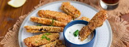 вегетарианский грибной шницель. Шаг 17