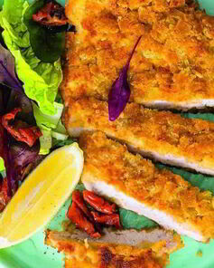 Венский шницель из свиного окорока