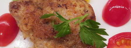 венский шницель в кляре с хреном по-русски. Шаг 8