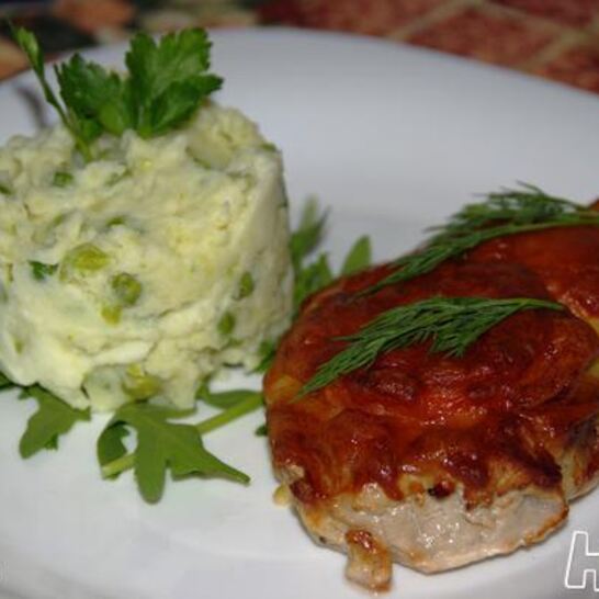 Рецепт запеченного свиного шницеля