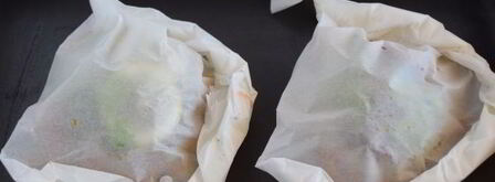 рыбный стейк на подушке из овощей в пергаменте. Шаг 12