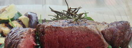 стейк ферентино с овощами на гриле. Шаг 7