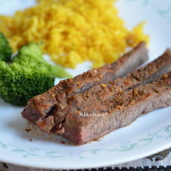 Рецепт стейка флэт-айрон на сковороде