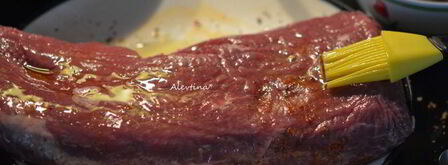 стейк говяжий с соусом чимичурри. Шаг 3