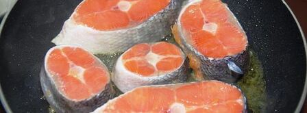 стейк из кижуча в соке красного апельсина. Шаг 8