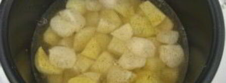 стейк из семги в мультиварке. Шаг 4