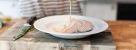 стейк из семги в сливочном соусе. Шаг 6