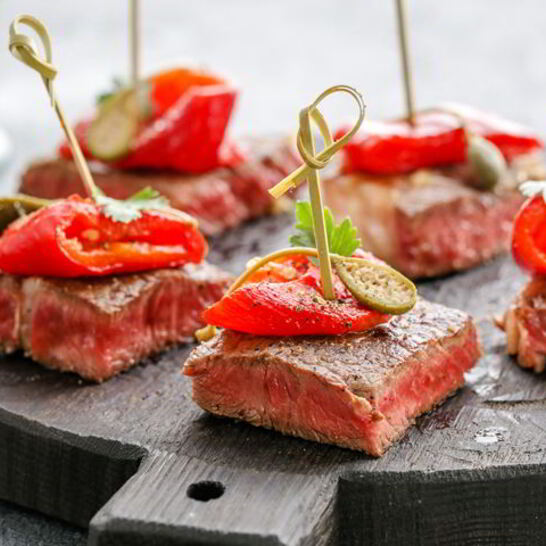 Рецепт стейка с перцем и каперсами