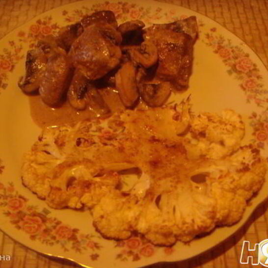 Рецепт стейков из цветной капусты