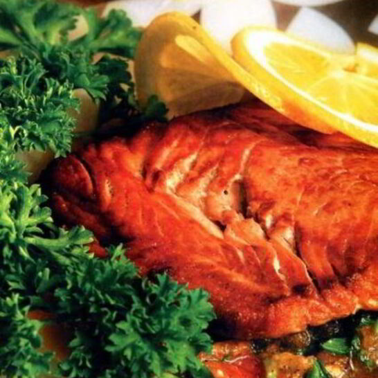 Рецепт стейков лосося на гриле