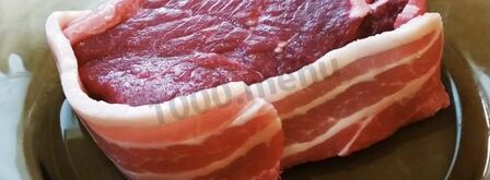 вкуснейший стейк из говядины на электрогриле. Шаг 4