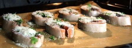 запеченные стейки горбуши. Шаг 7