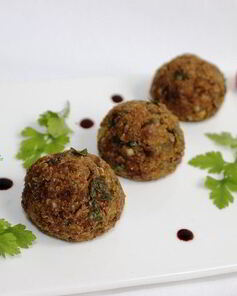 Баклажановые тефтели