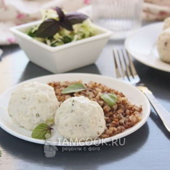 Рецепт куриных тефтелей на пару в мультиварке