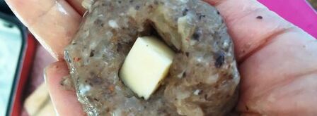 куриные тефтели с сюрпризом в сливочном соусе. Шаг 7