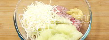 рождественский венок из тефтелей. Шаг 5