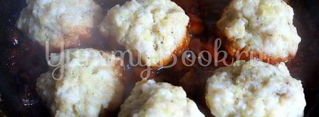 рыбные тефтели с грибным соусом. Шаг 7