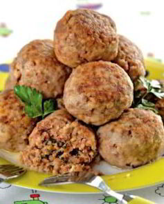 Тефтели из баранины с пшенкой