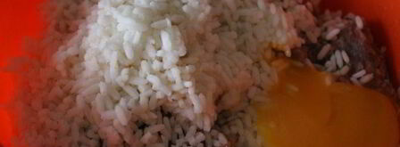 тефтели из говядины с рисом в соусе из овощного сока. Шаг 3