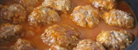 тефтели из говядины с рисом в соусе из овощного сока. Шаг 8