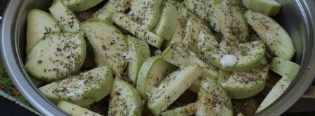 тефтели с кабачками в сковороде. Шаг 9