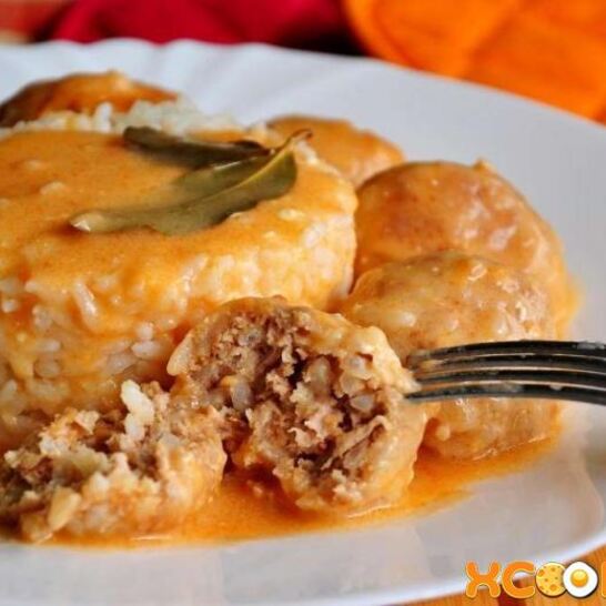 Рецепт тефтелей с рисом