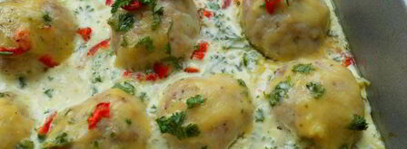 тефтели в сливочном соусе. Шаг 6