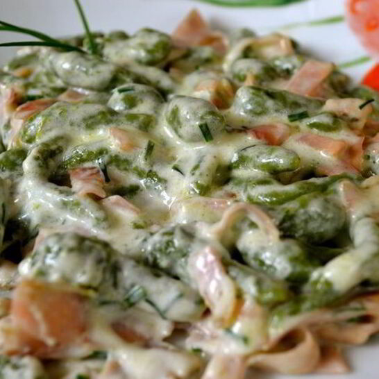 Рецепт тирольских клецек со шпинатом