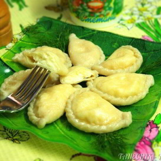 Рецепт кварей — вареников с сулугуни