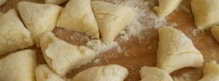 ленивые картофельные вареники с грибами. Шаг 5