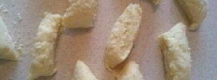 ленивые вареники из картофельного теста. Шаг 6