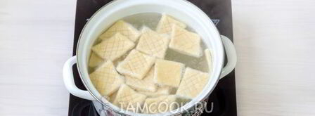 ленивые вареники с бананом. Шаг 16