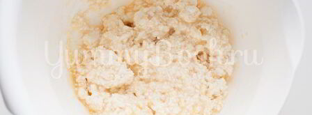 ленивые вареники с кукурузной мукой. Шаг 3