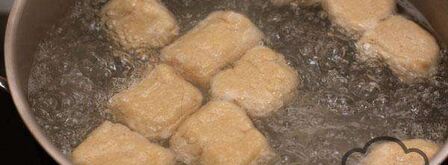 ленивые вареники с творогом. Шаг 8