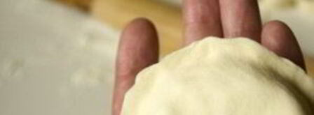 тесто для вареников с картошкой. Шаг 4