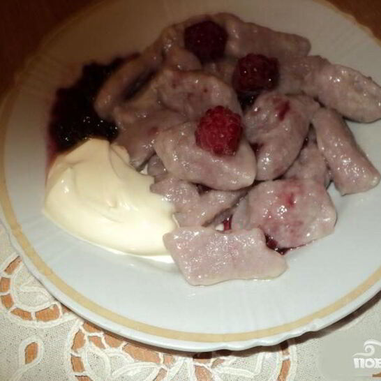 Рецепт вареников ленивых с ягодами