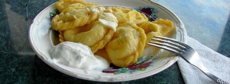 вареники на пару на кефире. Шаг 10