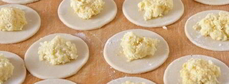 вареники с адыгейским сыром. Шаг 7