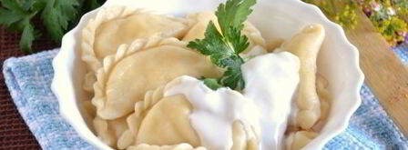 вареники с адыгейским сыром. Шаг 10