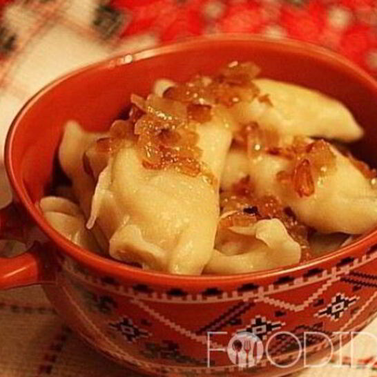 Рецепт вареников с грибами