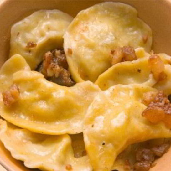 Рецепт вареников с кислой капустой